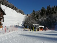 Le bas des pistes